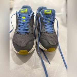 Nike Downshifter 6 Running Shoes Gray Blue Women’s 8.5
